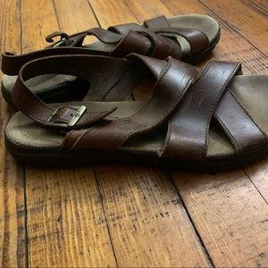 Timberland flat leather sandals